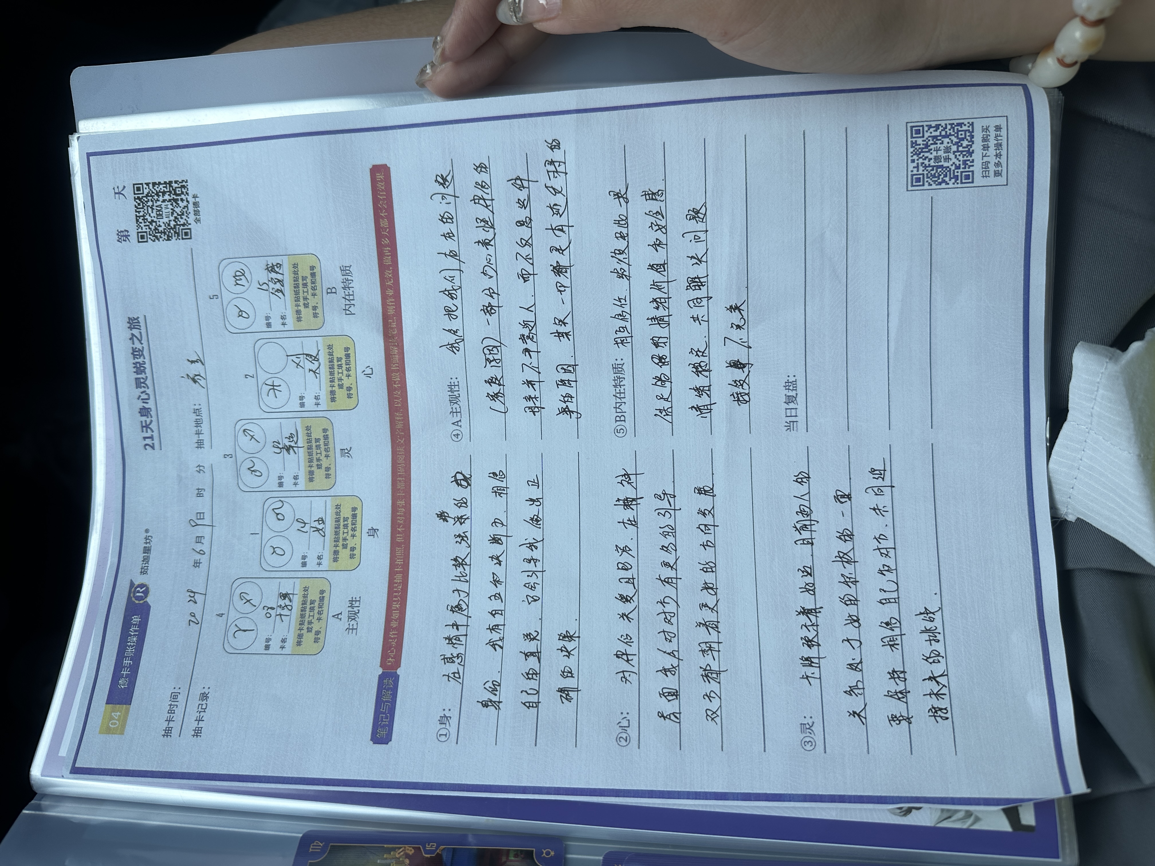 身心灵21天打卡 条条